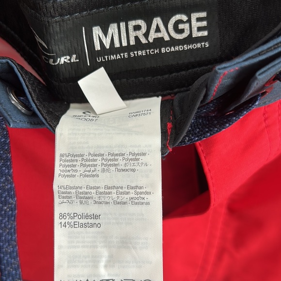 Rip Curl - Mirage Stretch Board Shorts Waist 40 - Recycled - Picture 8 of 9